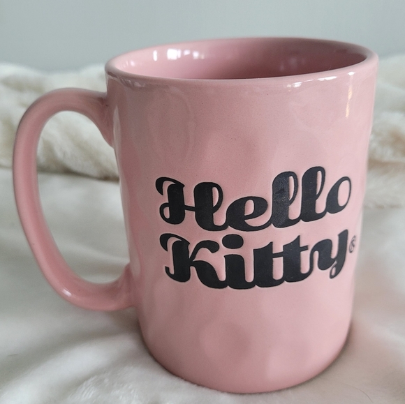 NEW Hello Kitty 17oz Pink Flower Pot Mug - Picture 6 of 7